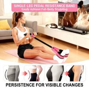 Multi-Function Pedal Puller – Leg & Abdomen Resistance Band Trainer | OEM Available