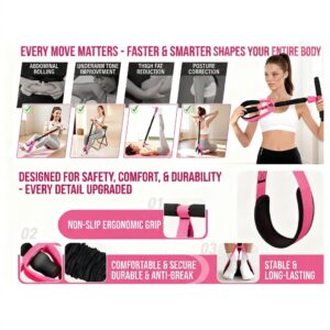 Multi-Function Pedal Puller – Leg & Abdomen Resistance Band Trainer | OEM Available