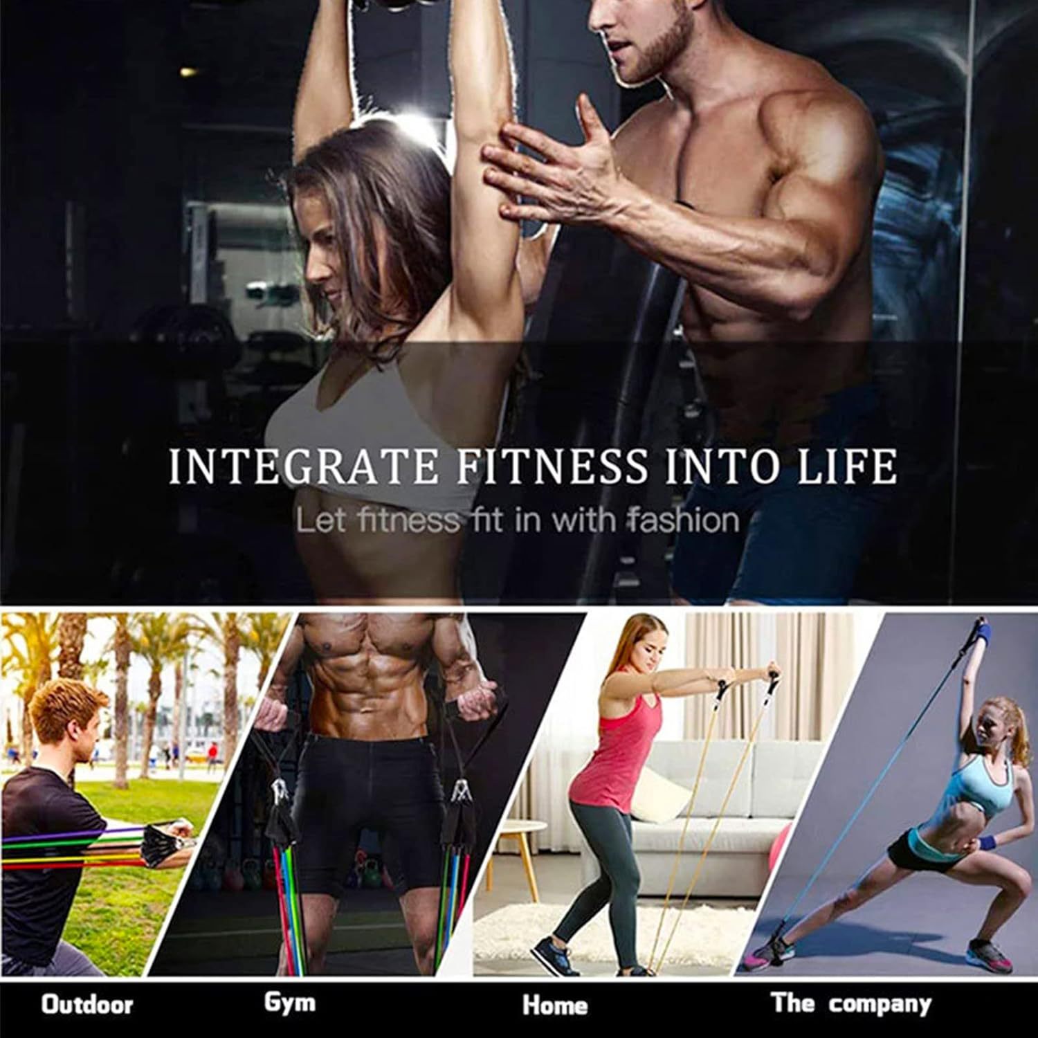 Fitness equipment factory - resistance bands wholesale 07